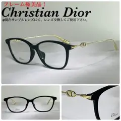 (フレーム極美品!) Dior ディオール CDロゴ メガネフレーム アイウェア