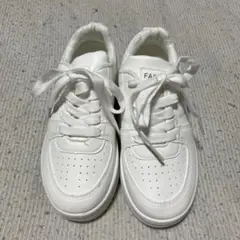 ホワイト スニーカー 厚底