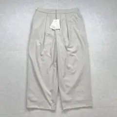 【未使用】Spick and Span クロップドワイドパンツ 生成 40