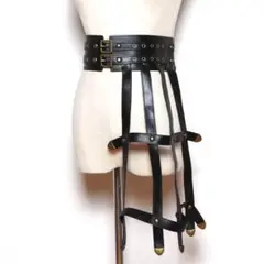 レディース ベルト パンク ハード ゴス コスプレ 撮影 v系