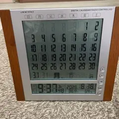 ADESSO デジタルカレンダー時計