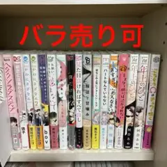 ボーイズラブコミックまとめ売り　17冊
