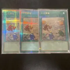 遊戯王　化石調査　25thシク 3枚セット