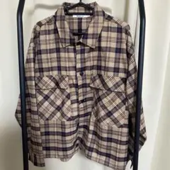 メンズ　チェックシャツ