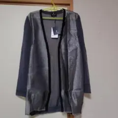 LANVIN COLLECTION シルバー長袖カーディガン　新品未使用♡