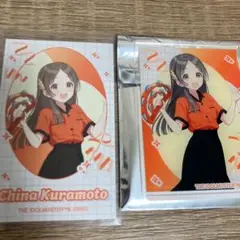 ラウンドワン　倉本千奈　クリアカード　フォトカード　2点セット