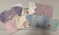 ディズニープリンセス、エルサ Tシャツ　 100cm 7枚セット