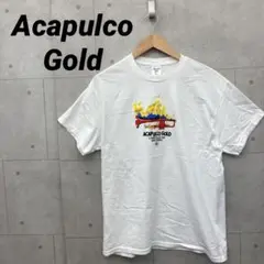 Acapulco Gold アカプルコゴールド プリントTシャツ メンズ L 白