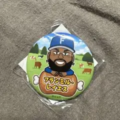 日本ハムファイターズ 肉祭り.ver缶バッジ　レイエス