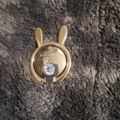 kate spade ウサギの耳スマホリング