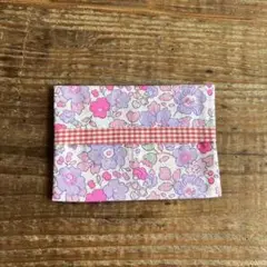 夏SALE☆リバティ　ベッツィ　ティッシュケース