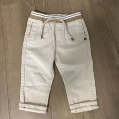 obaibi ベージュパンツ 80cm