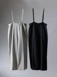 【試着のみ】T. japan strap pants グレー