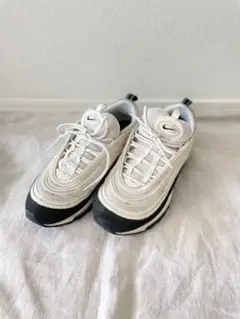 NIKE エアマックス97 24.5cm ホワイトクリーム