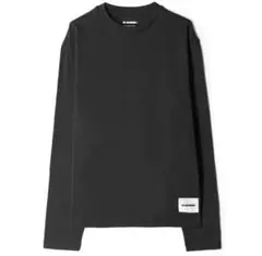 新品 Mサイズ JIL SANDER パックTシャツ ロンT ブラック