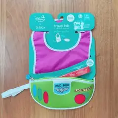 離乳食　お食事エプロン　スプーン付き　ディズニートイストーリー