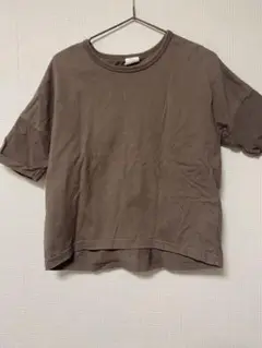 devrock デビロック　五分袖　Tシャツ 100cm ブラウン