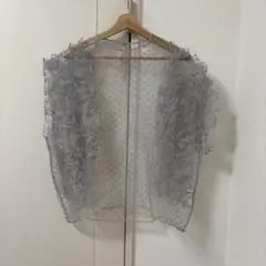 machatt ドットチュールトップス