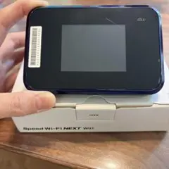 Speed Wi-Fi NEXT W07 SHD31 au ブラック
