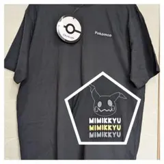 450 新品タグ付き　ポケモン 半袖 Tシャツ 3L ミミッキュ ブラック