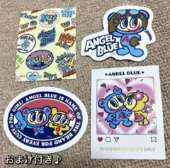 ナルミヤキャラクターズ エンジェルブルー ナカムラくん シールステッカー