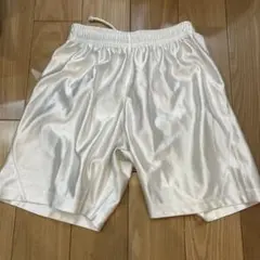 【記名あり】サッカーパンツ 白 140