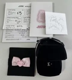 lanie ラニー リボンフック　ボディーピアス　シルバー925 16G