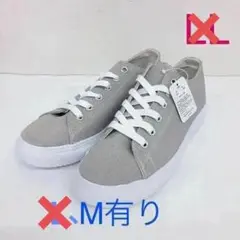 【未使用/保管品】タグ付き MONA/モナ☆スニーカー グレー LL
