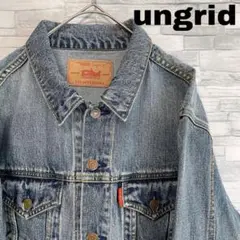 【美品】 ungrid アングリッド デニムジャケット ヴィンテージ風 Gジャン