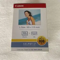 Canon SELPHY CP 写真用紙・インクセット 108枚