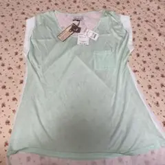 AKUALANI ミントグリーン Tシャツ　新品