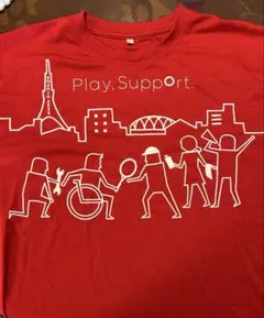 NISSAY 非売品Tシャツ ベイスターズ神里選手　バファローズ阿部投手サイン付