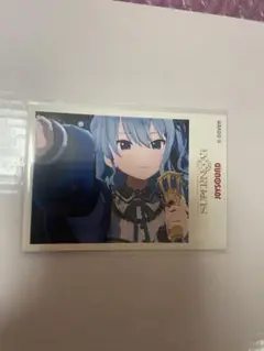 ホロライブ　星街すいせい　カラオケ　ライブ×JOYSOUND チェキ風カード①