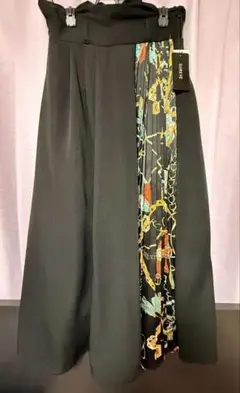 新品☆フレアスカート 黒 ロングスカート