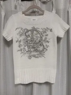 Darich DRビジューフラワーニットトップス