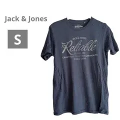 一点もの【Jack & Jones 】ダークグレー Tシャツ Sサイズ