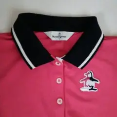 Munsingwear レディース半袖ポロシャツ ピンク系　サイズL
