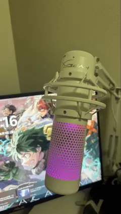 HyperX QuadCast S スタンドアロンマイク