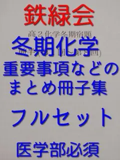 2025年最新】鉄緑会化学総復習テストの人気アイテム - メルカリ
