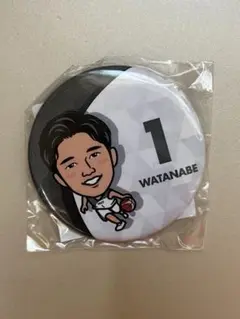 千葉ジェッツ/渡辺ゆうた選手/缶バッジ