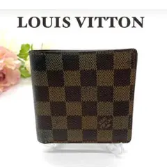 LOUIS VITTON ルイ ヴィトン ダミエ マルコ2つ折り財布