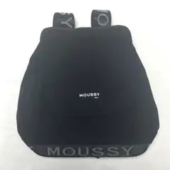 MOUSSY ミニリュック ブラック