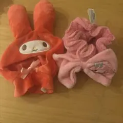 マイメロ　着ぐるみにつけるグッズ　リストバンド