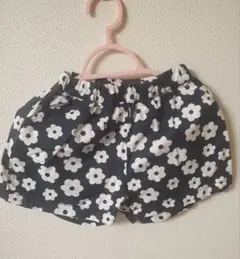 花柄コットンショートパンツ 80サイズ