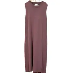 STYLE DEL スタイルデリ　ノースリーブ　サマーニット　ワンピース　ロング