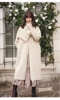 herlipto Faux Fur Reversible Coat