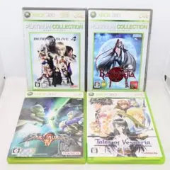 【XBOX 360】ソフト 4点 DEAD OR ALIVE4/ベヨネッタ 他
