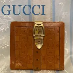C 11 GUCCI GUCCI 折財布 ホースビット