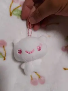 かおもじぬこ かおもじねこ マスコット キーホルダー カワイイ〜　激レア