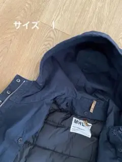 MHLコートサイズⅠ ネイビー インナーダウン付き マーガレットハウエル